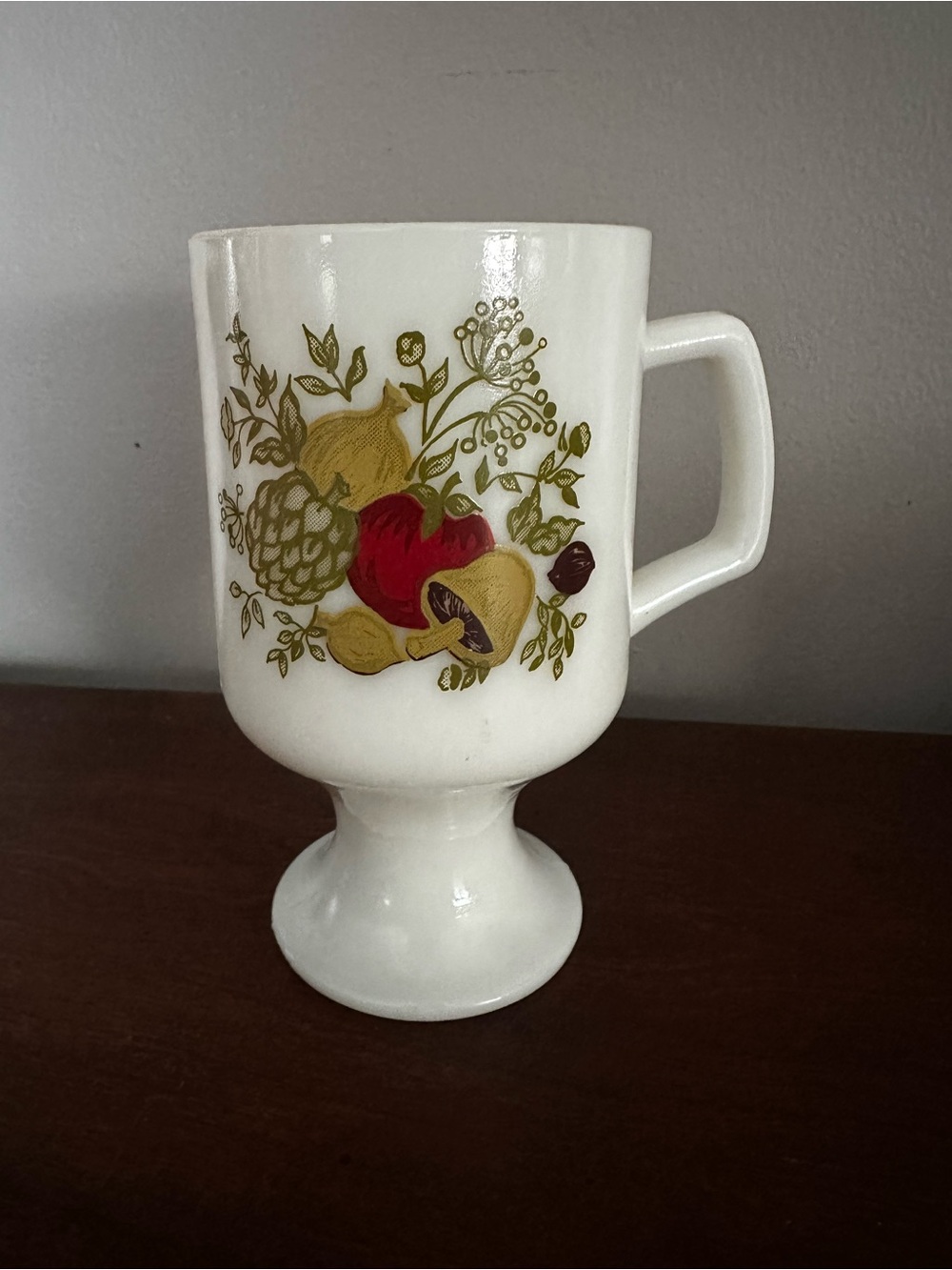 Vintage Spice of Life pedestal mug